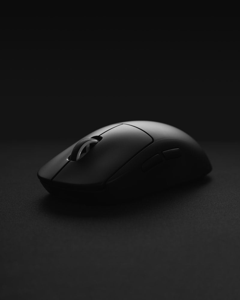 Large Gaming Mouse Pad Black Color