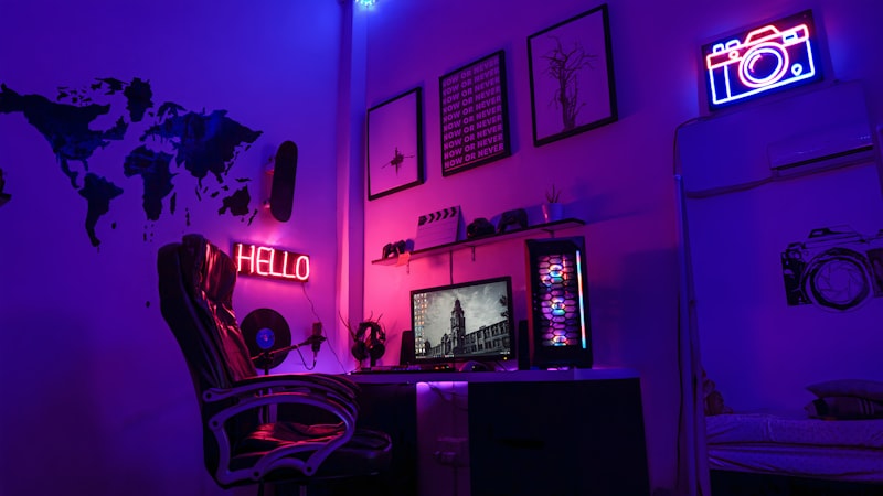 RGB Gaming Mouse Pad Black - Main Product Image